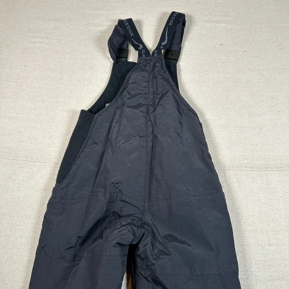 Polar Edge‎ Silver Series Youth XS Black Insulated Snow Bibs Ski Pants Overalls